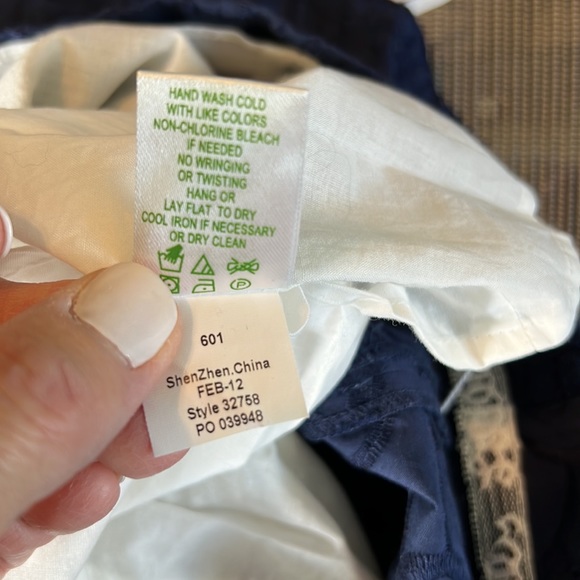 EUC Lilly Pulitzer Strapless Dress with Embedded Patter and Ruffles at Bust - Picture 7 of 7